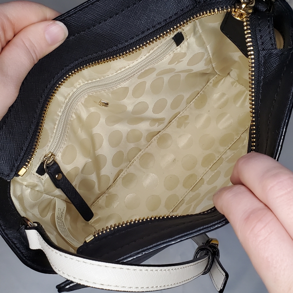 Kate spade black saffiano leather crossbody bag - Picture 9 of 11